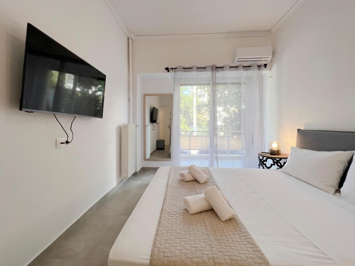 雅典Mouson Modern 80Sqm Apt Next To Edem Beach公寓 外观 照片